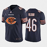 Nike Bears 46 Kindle Vildor Navy Team Big Logo Vapor Untouchable Limited Jersey Dzhi,baseball caps,new era cap wholesale,wholesale hats